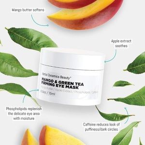 Herbal Dynamics Beauty Mango & green tea eye mask